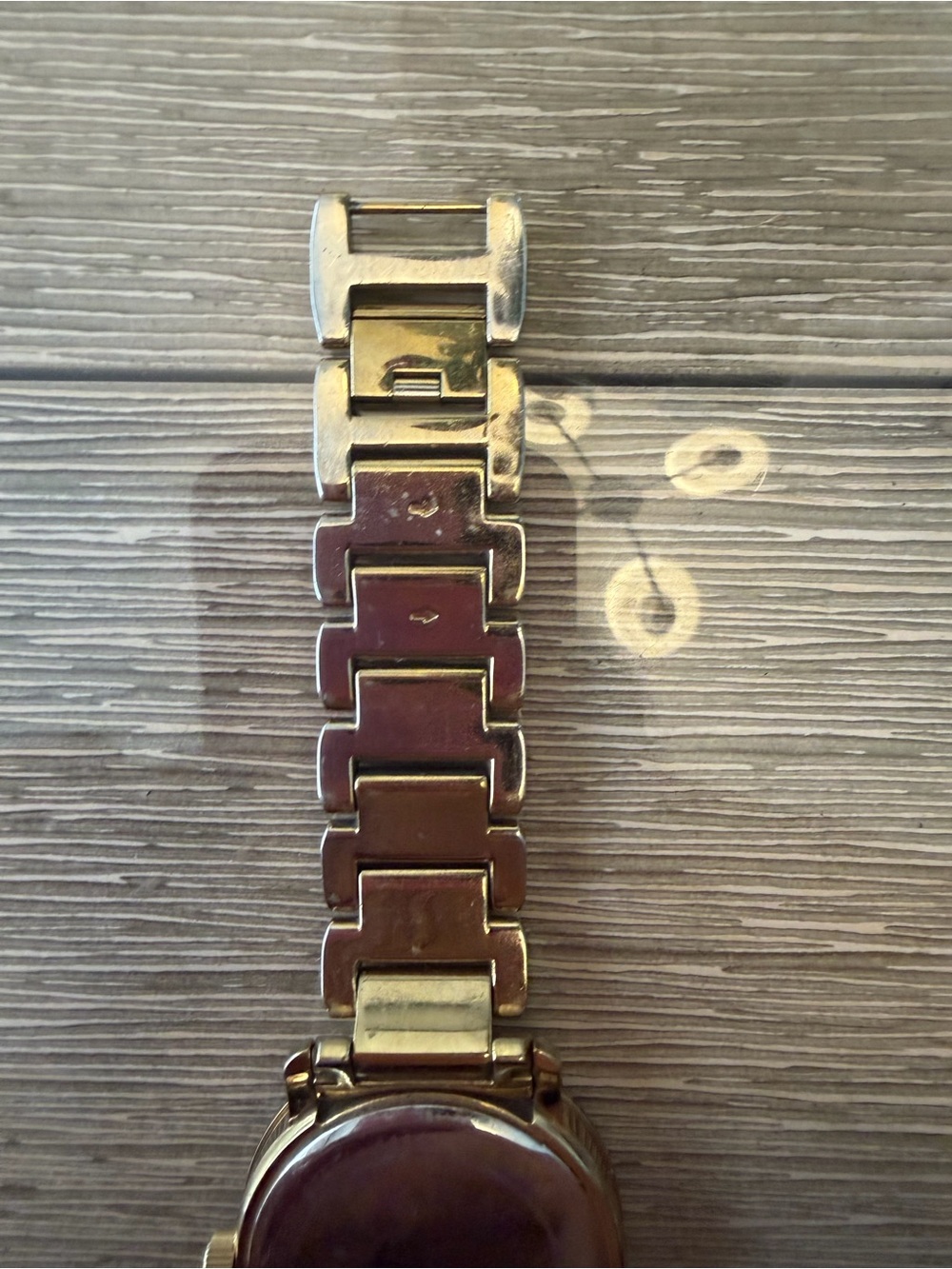 Michael Kors Gold-Tone MK Logo Bracelet Watch - Picture 6 of 9